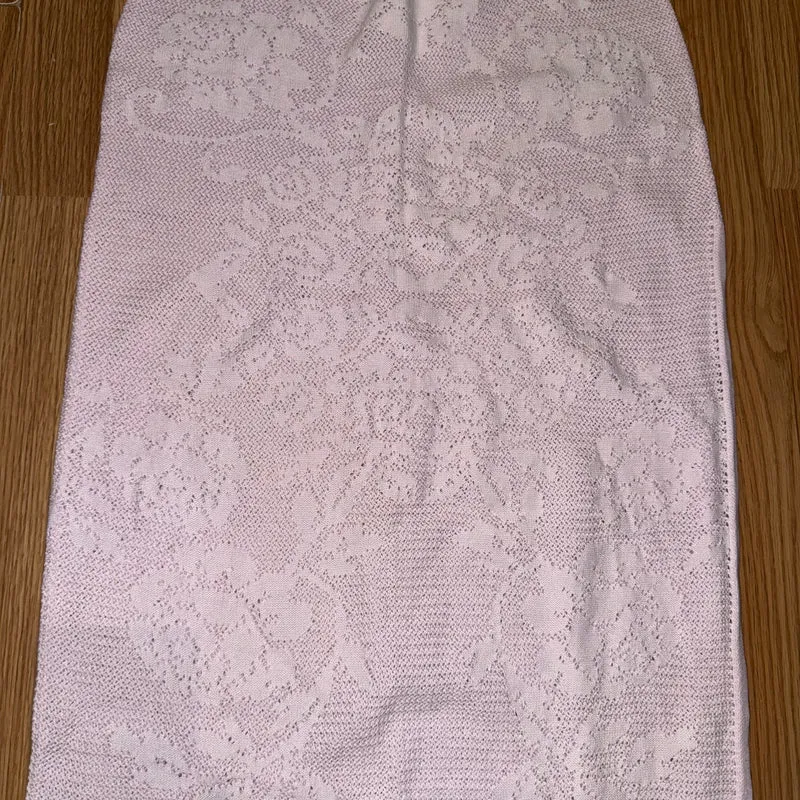 Maxi skirt with slit