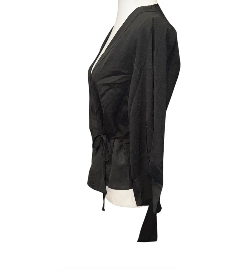 Wilena statement sleeve wrap top