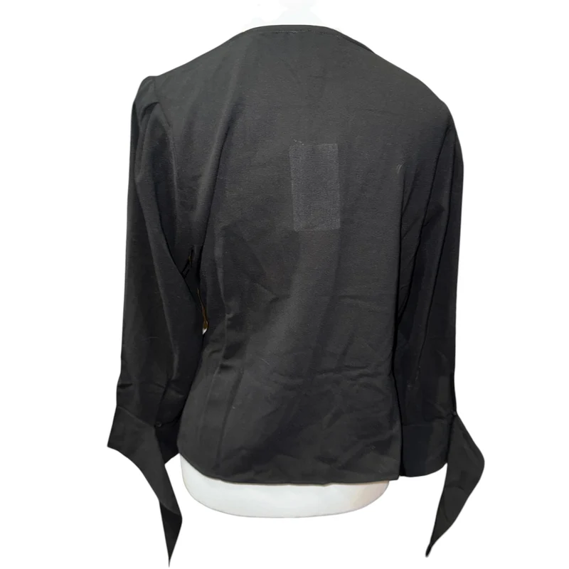Wilena statement sleeve wrap top