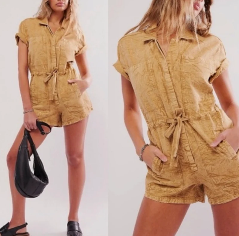 Rhodes chino romper