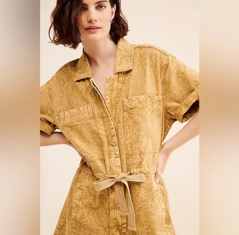 Rhodes chino romper
