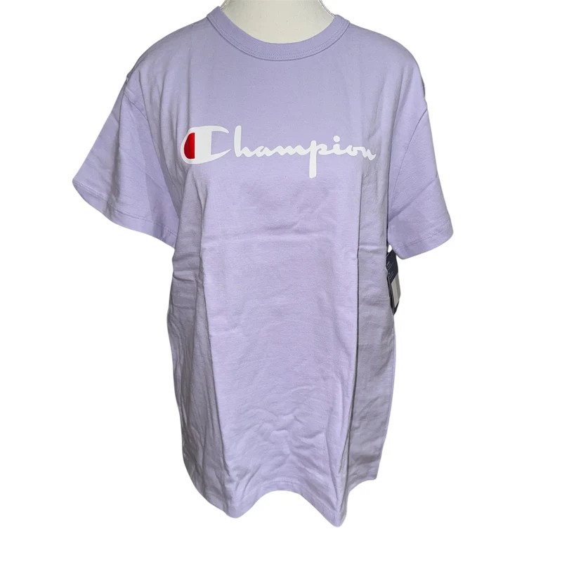 Lilac logo tee