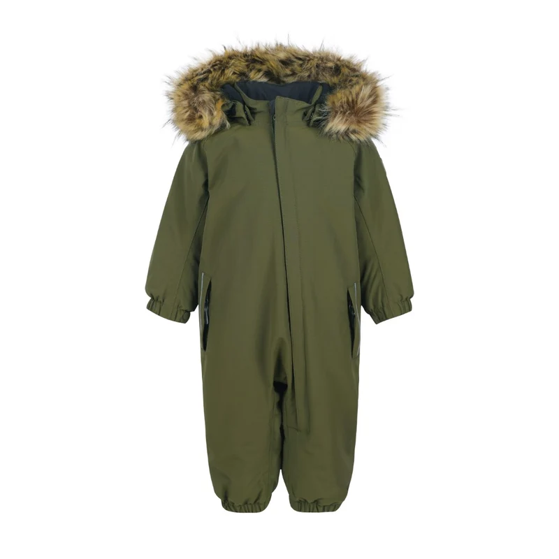 Color Kids - Habit de neige une pièce, olive (9 mois)