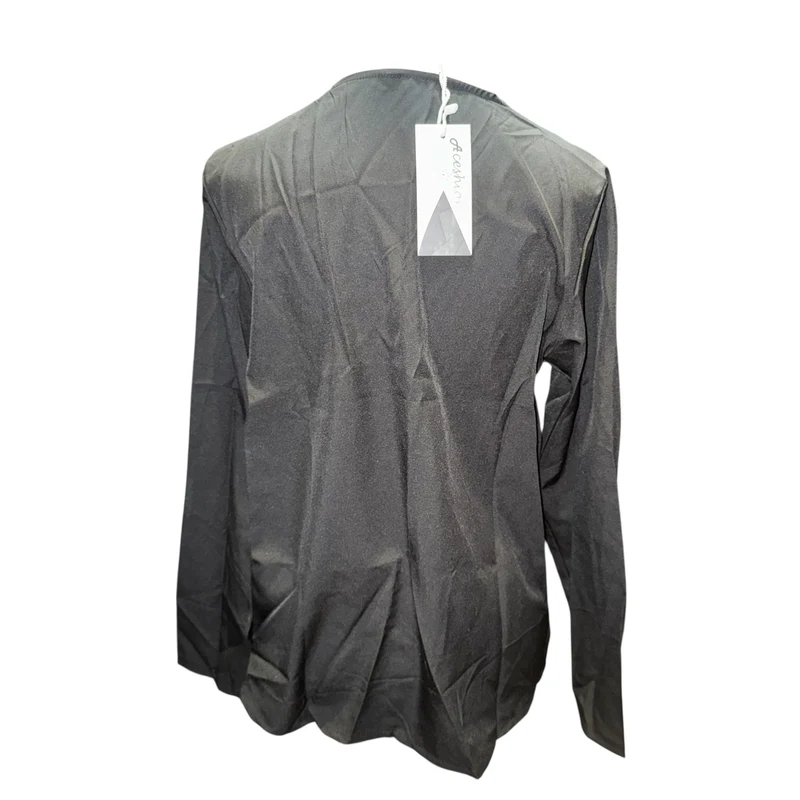 Wrap front blouse