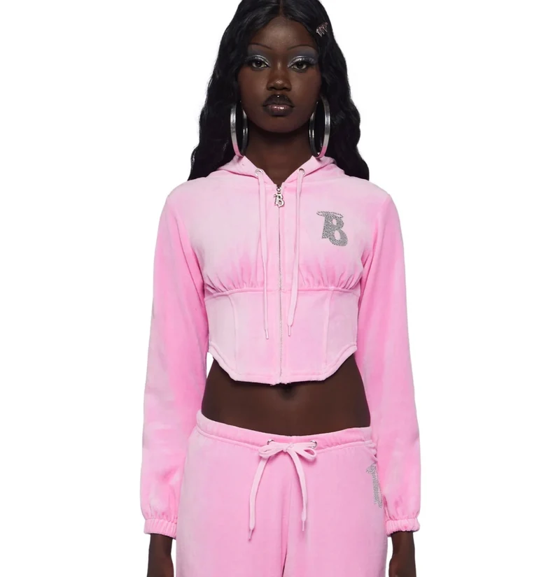 Bratz bling corset hoodie