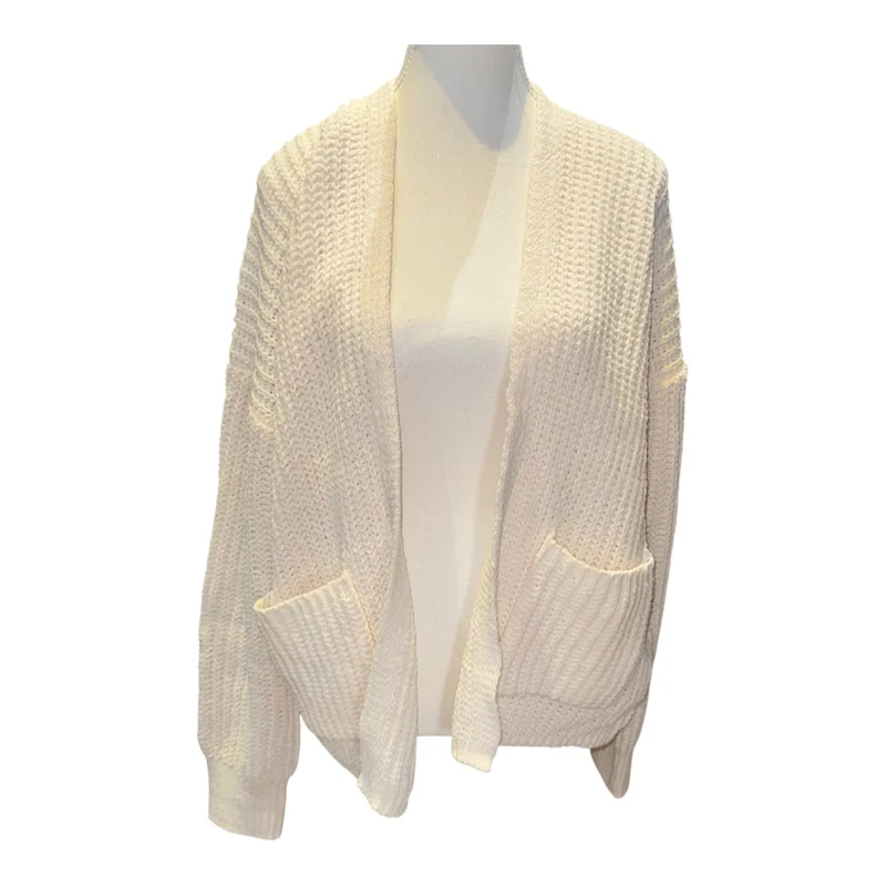 Soft open front cardigan