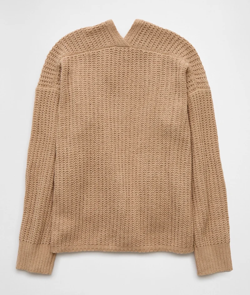 Open front soft cardigan