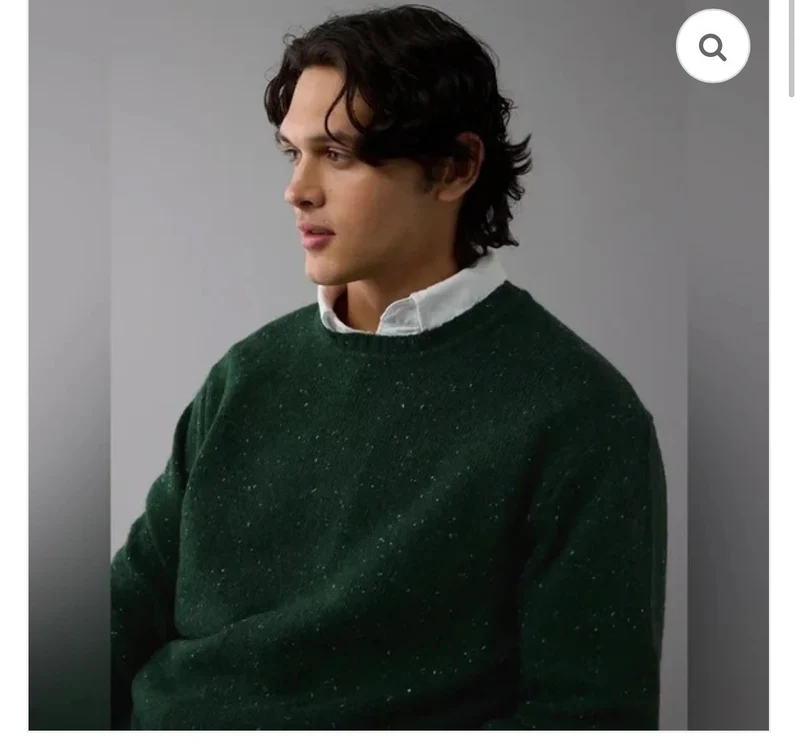 Men’s American eagle ribbed crew neck sweater