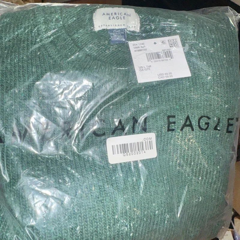 Men’s American eagle ribbed crew neck sweater
