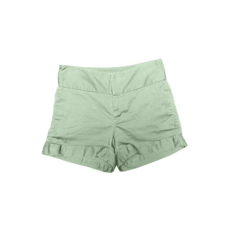 Plain Front Shorts