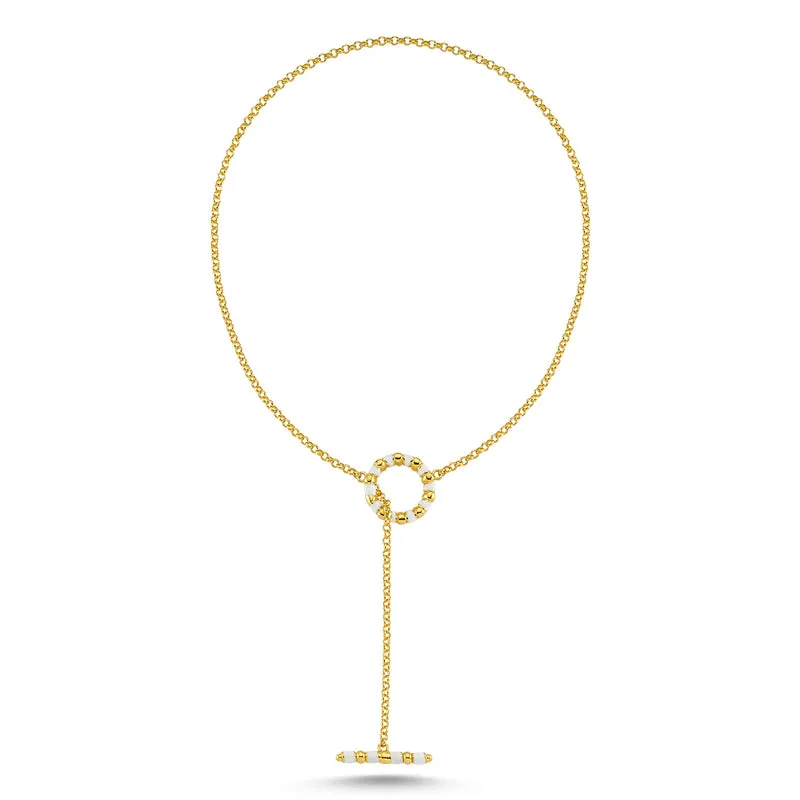 Collier Hook Up Blanc