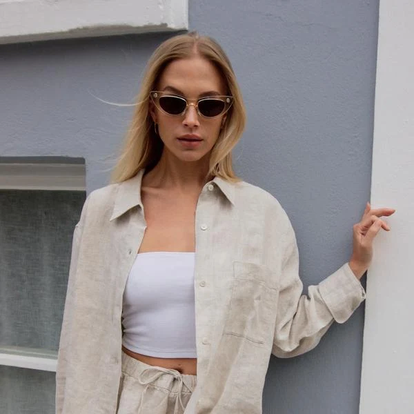 Lunettes de soleil Jackie - Transparent
