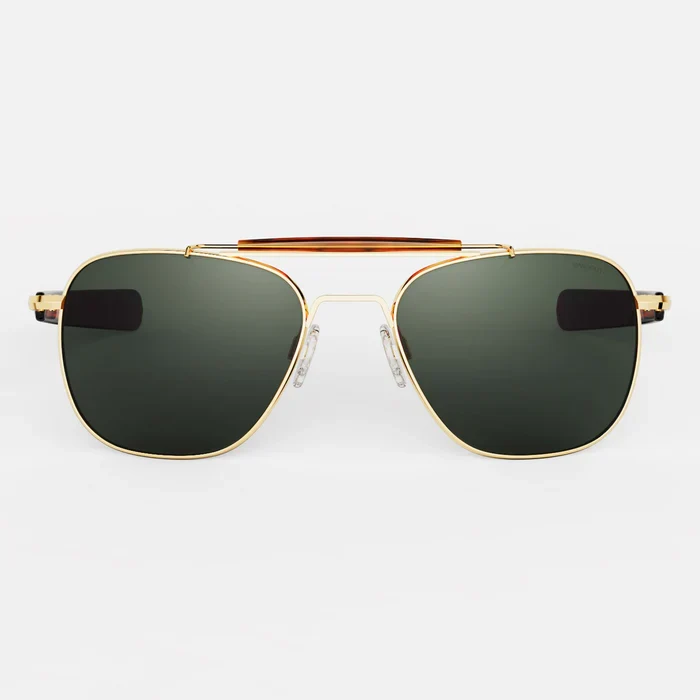 RANDOLPH - Aviator II 23k Gold & AGX