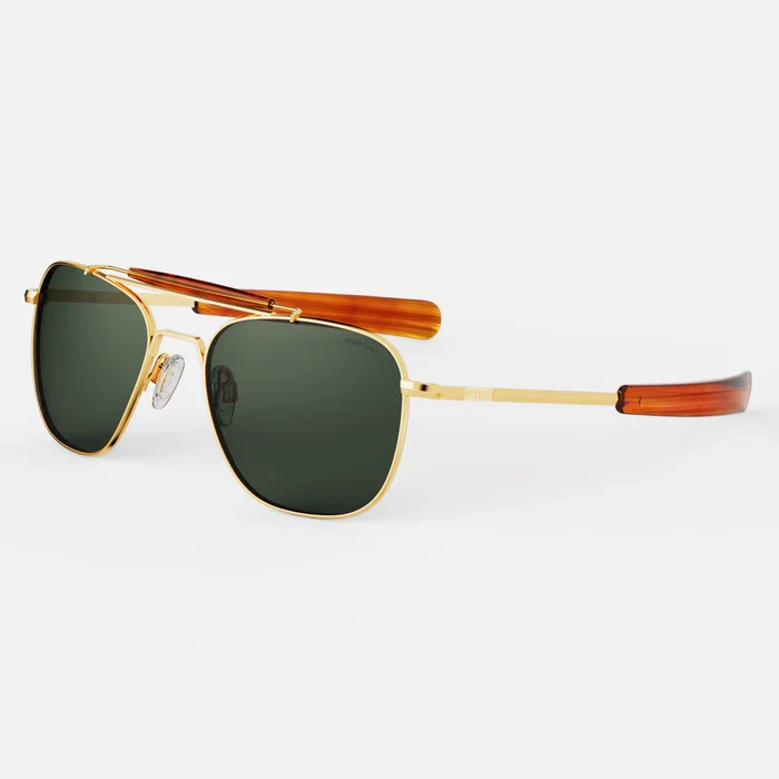 RANDOLPH - Aviator II 23k Gold & AGX