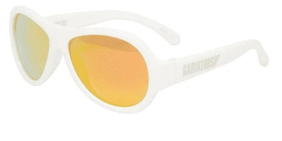 Babiators - Lunette de soleil blanche avec boitier (3/5 ans)