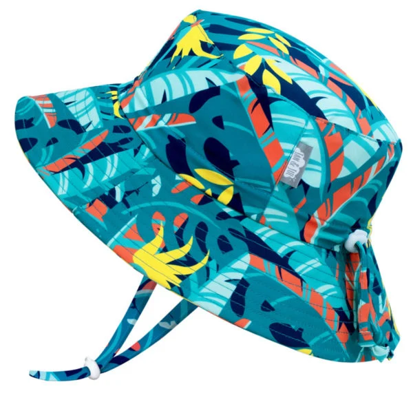 Jan&Jul - chapeau soleil ajustable et imperméable, tropical 0-6 mois