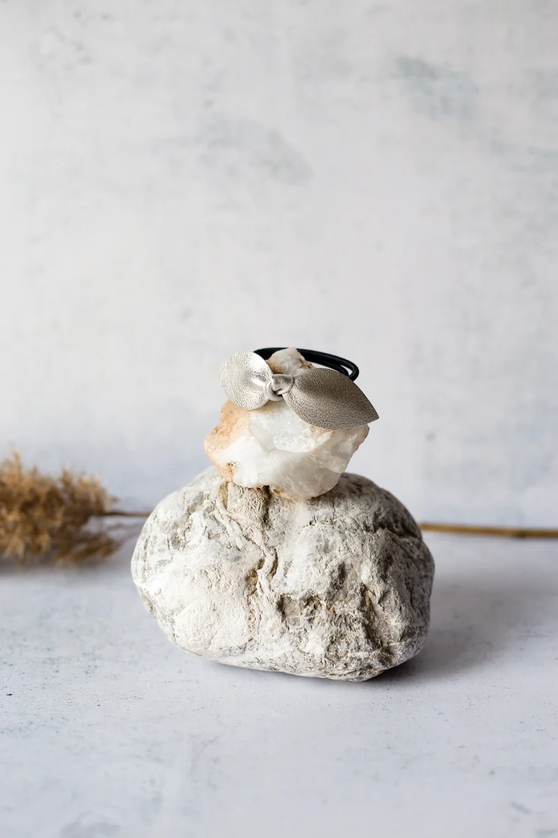 Trio élastiques cheveux bijoux Shatz Me - Nude, Doré et Argenté