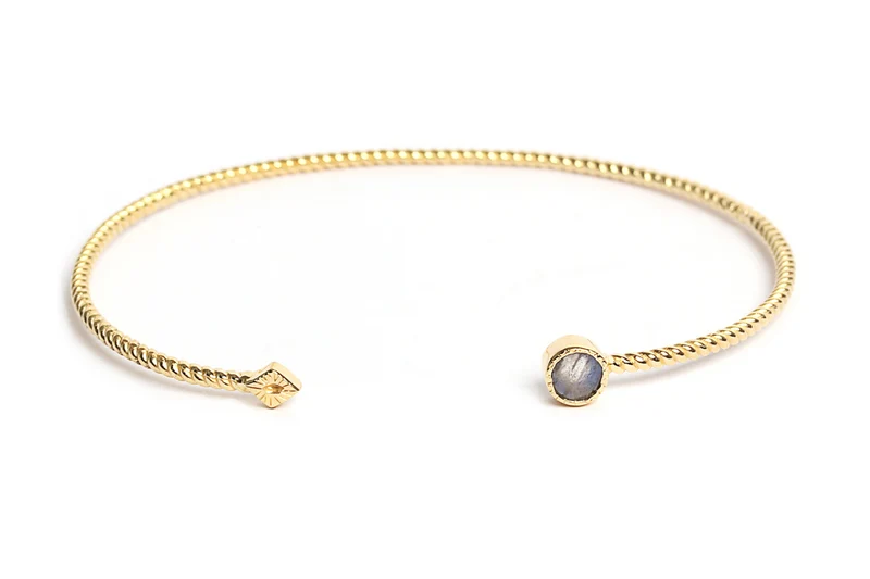 Bracelet Jonc Livy Labradorite