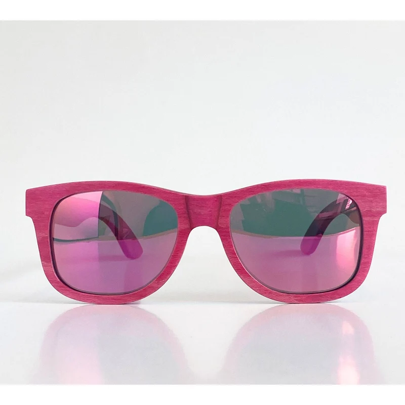 The Zermatt Layered Wood Sunglasses