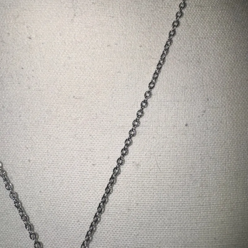 Heart memorial necklace