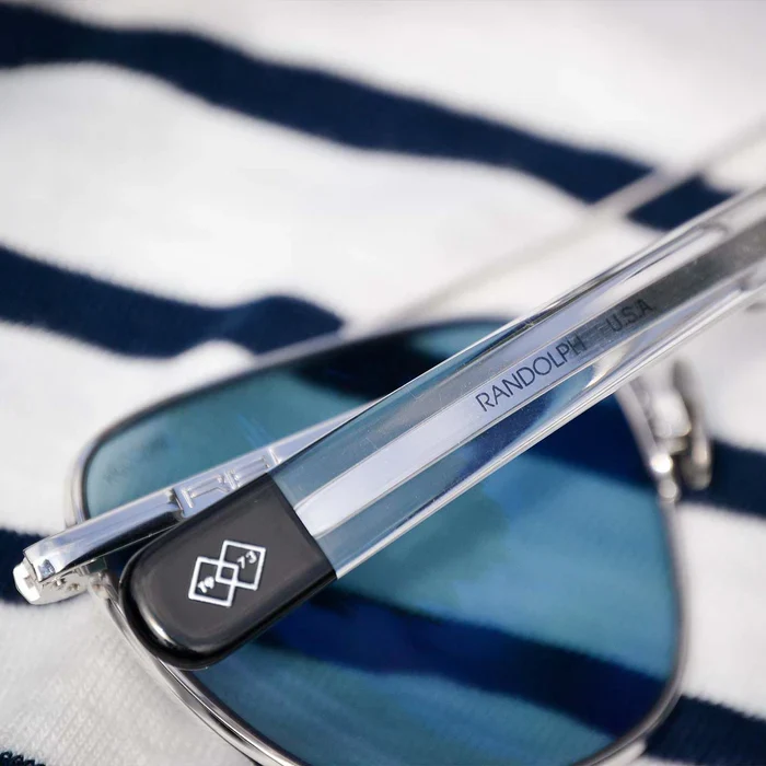 RANDOLPH - 23k White Gold & Blue Hydro