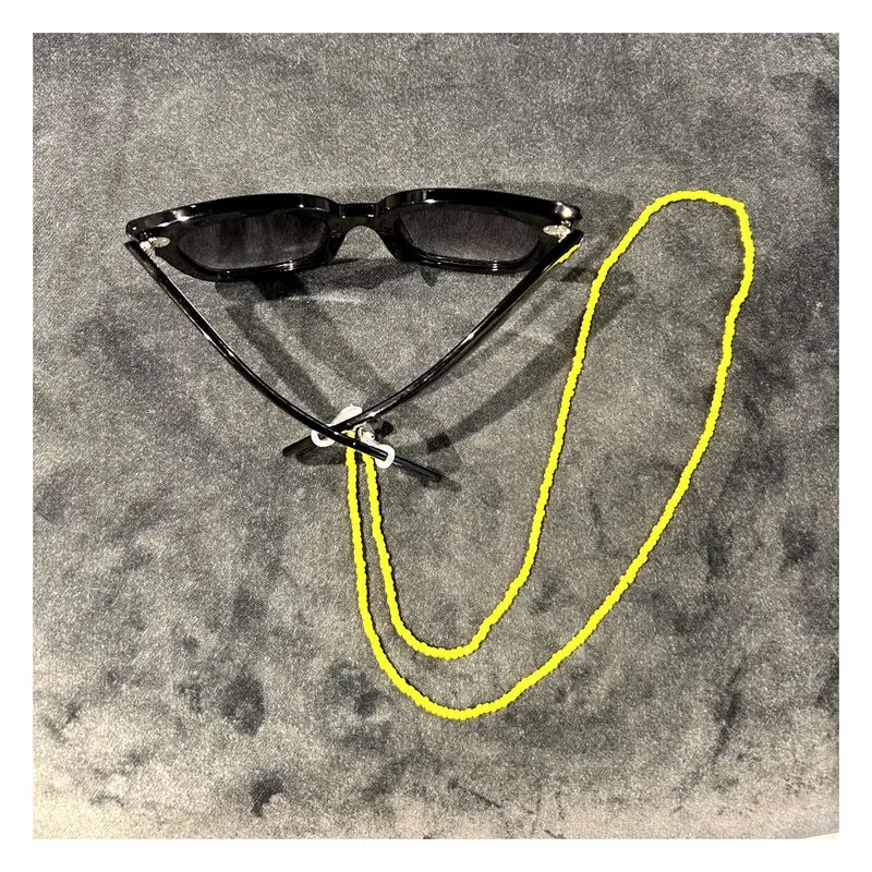 Chaîne Perlée Jaune