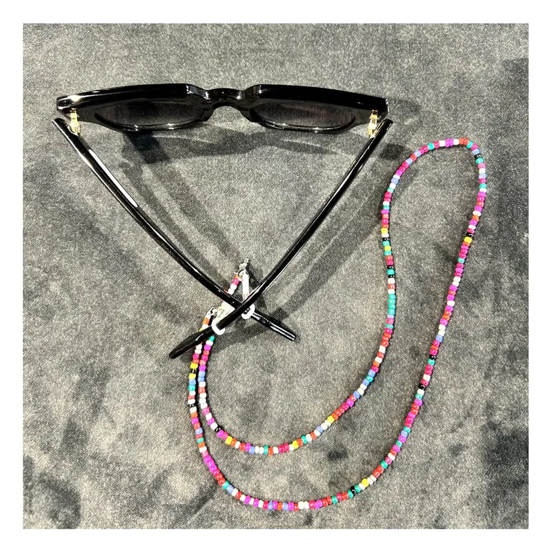 Chaîne Multicolore Perlée