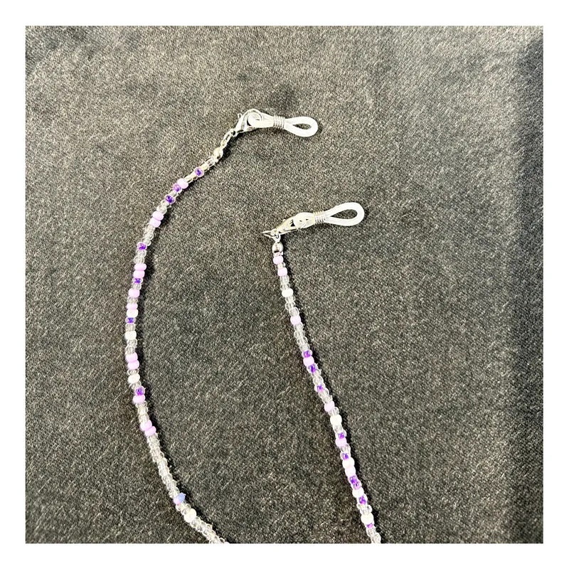 Chaîne Perlée Violette