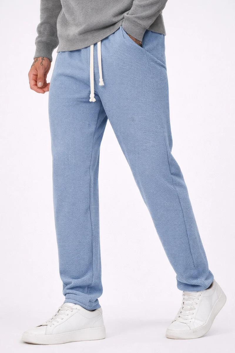 Pantalon large à taille ajustable