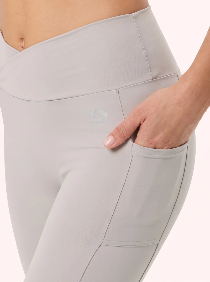 Shorts con tasche Soft Sport Argento