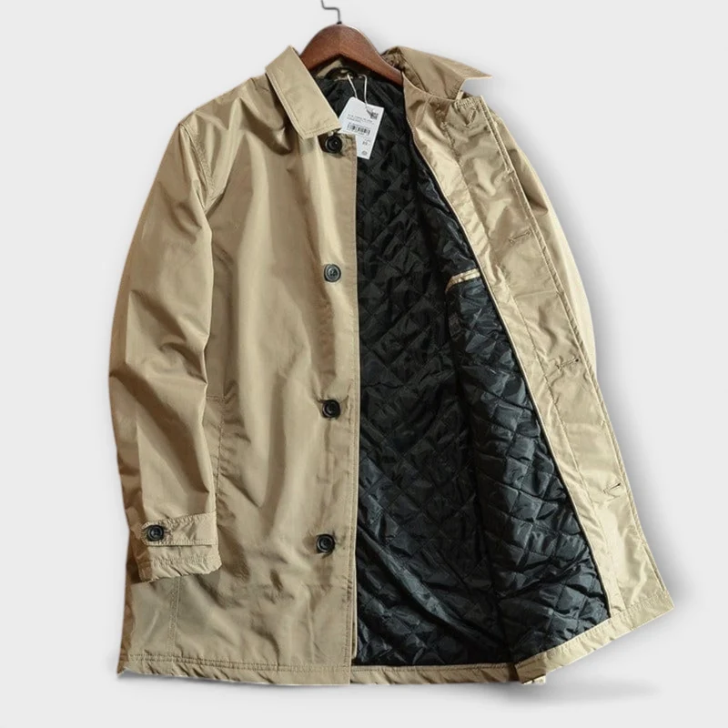 Manteau ajusté à coupe droite