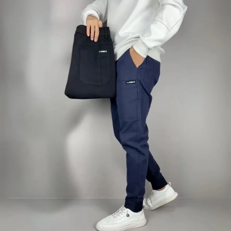 Pantalon cargo premium en tissu extensible