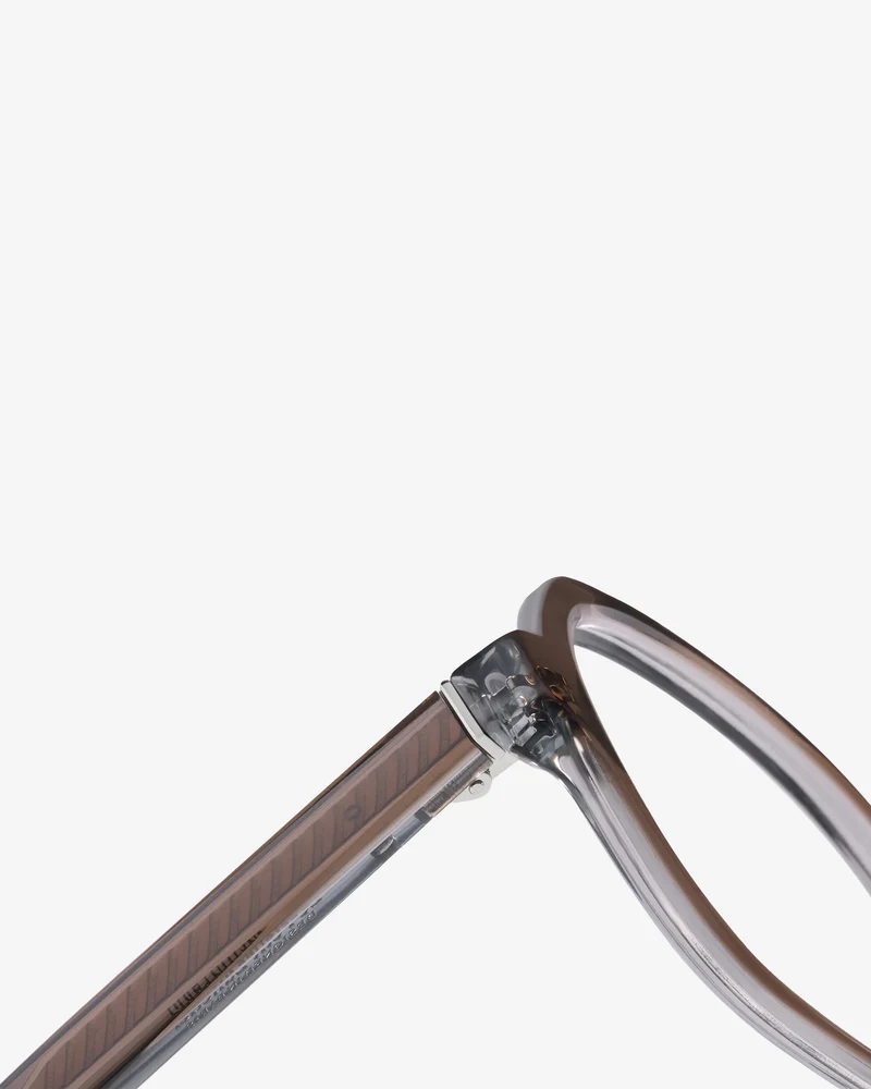 Suzie Gris Transparent - Lumière Bleue
