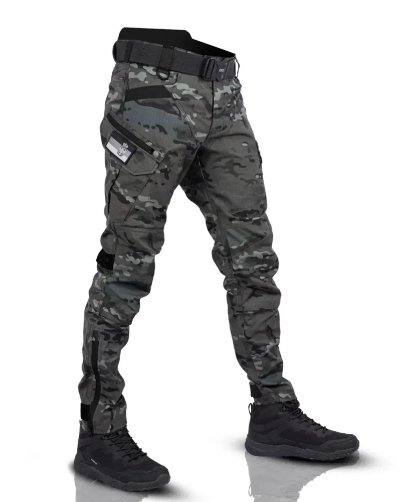 Pantalon cargo avec poches fonctionnelles