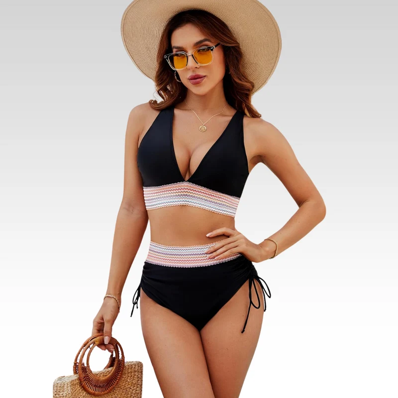 Haut de maillot de bain gainant