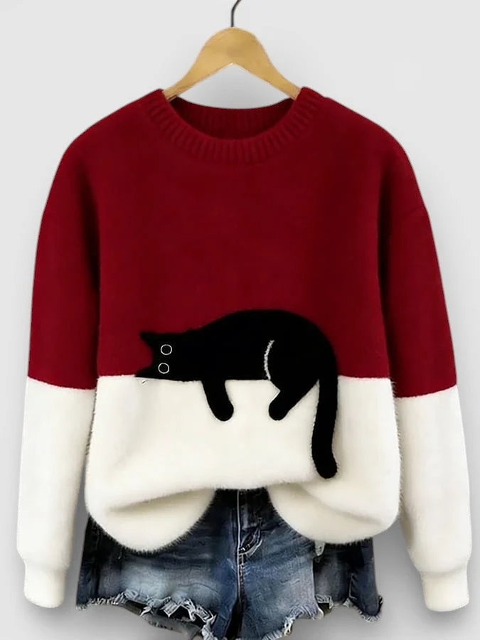 Sweat-shirt avec imprimé brillant