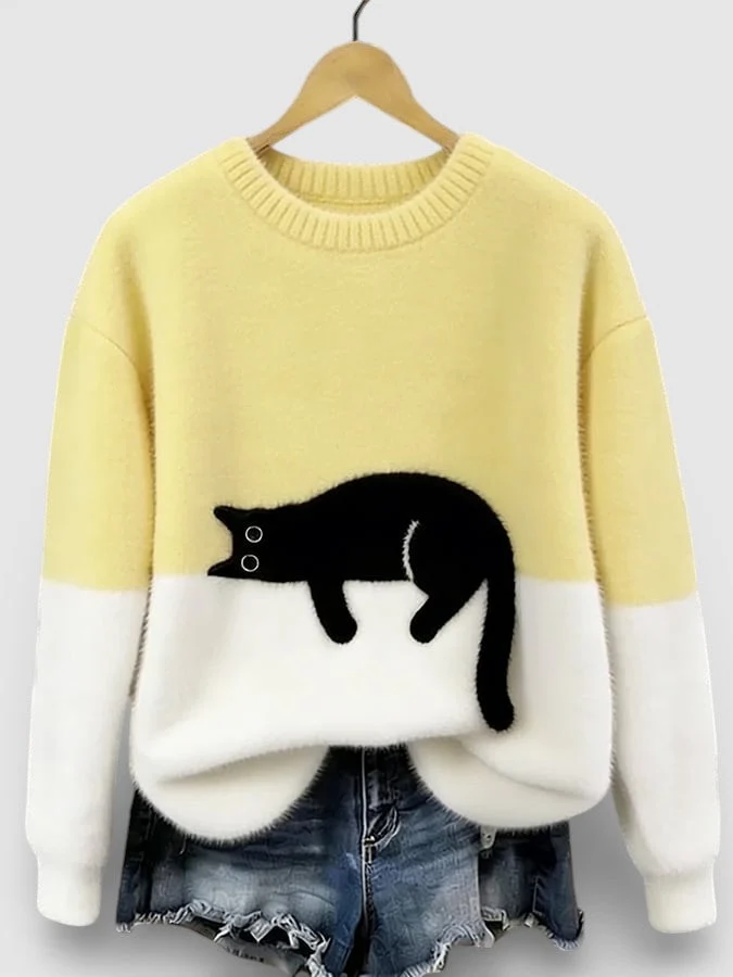 Sweat-shirt avec imprimé brillant