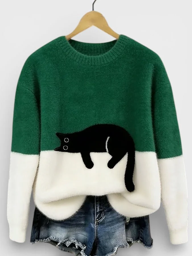 Sweat-shirt avec imprimé brillant