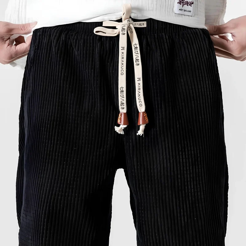 Pantalon en velours côtelé
