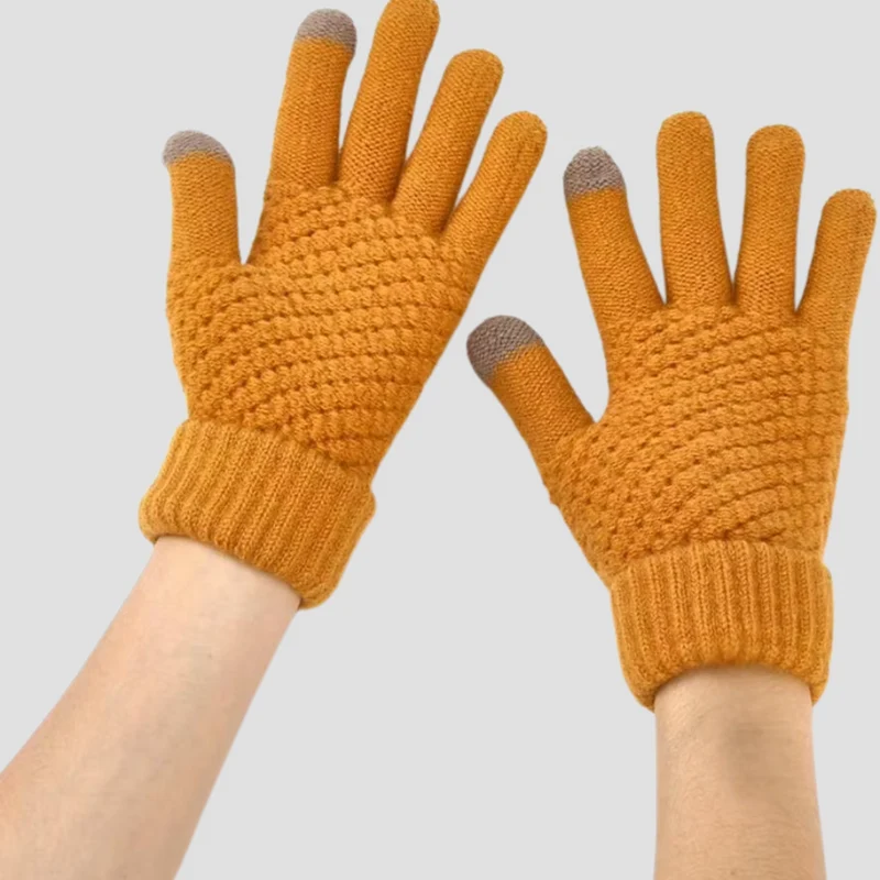 Gants en tricot