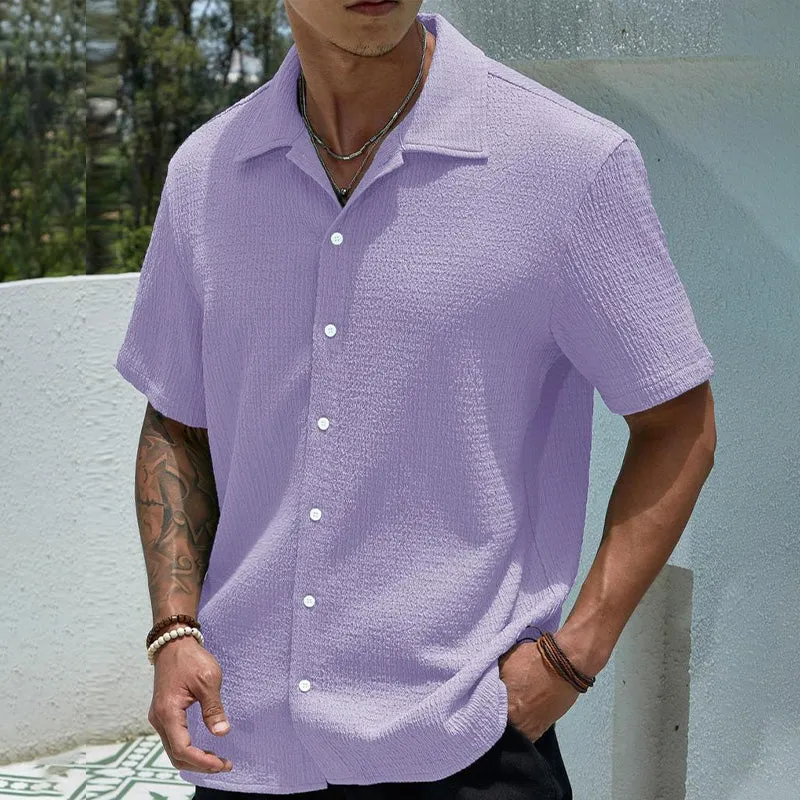 Chemise structurée boutonnée
