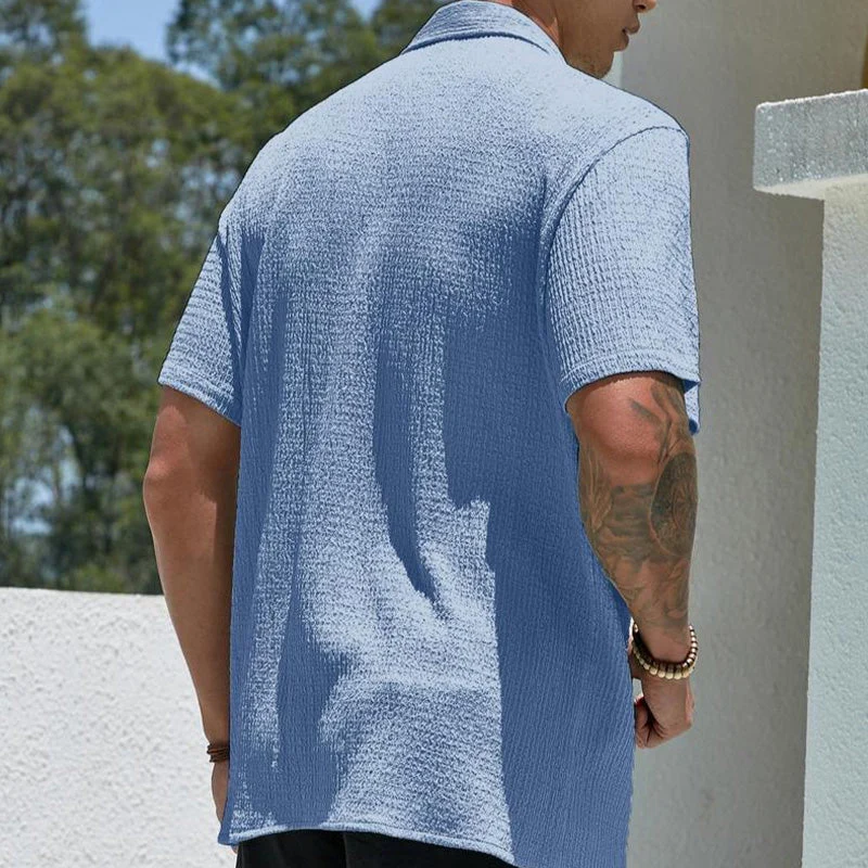 Chemise structurée boutonnée