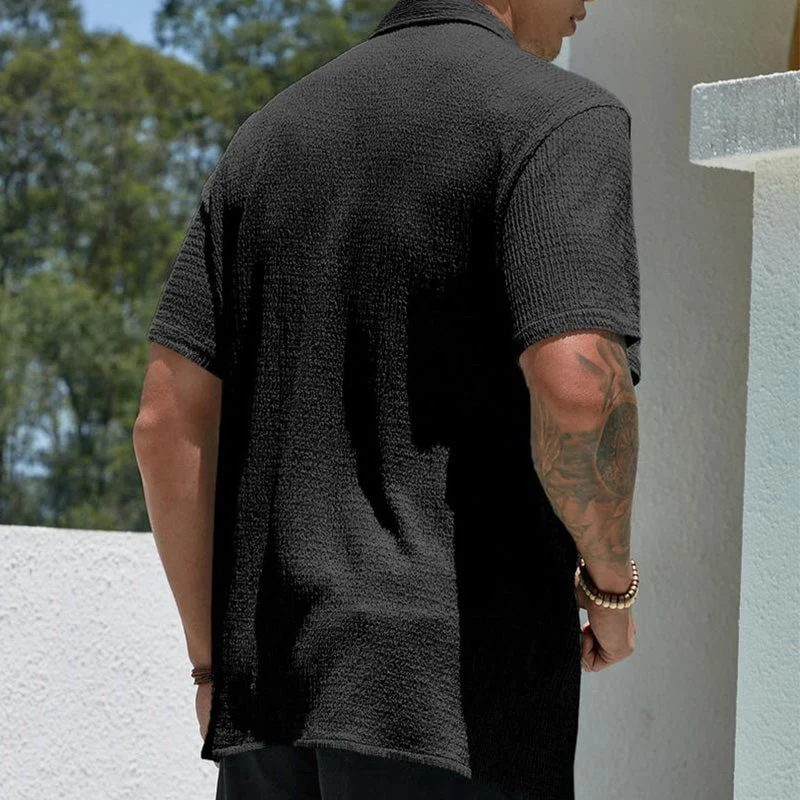 Chemise structurée boutonnée