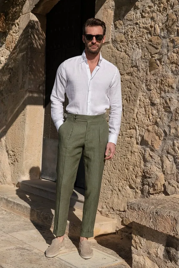 Pantalon à Jambes Droites
