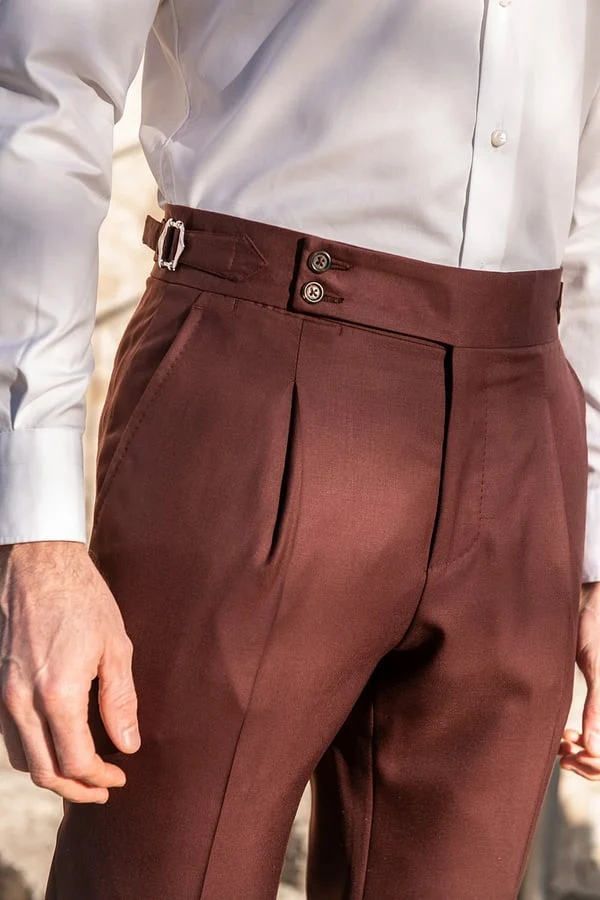 Pantalon à Jambes Droites