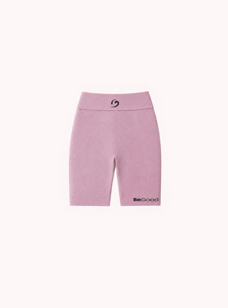 Leggings Ciclista Melange Pancia Piatta Fucsia