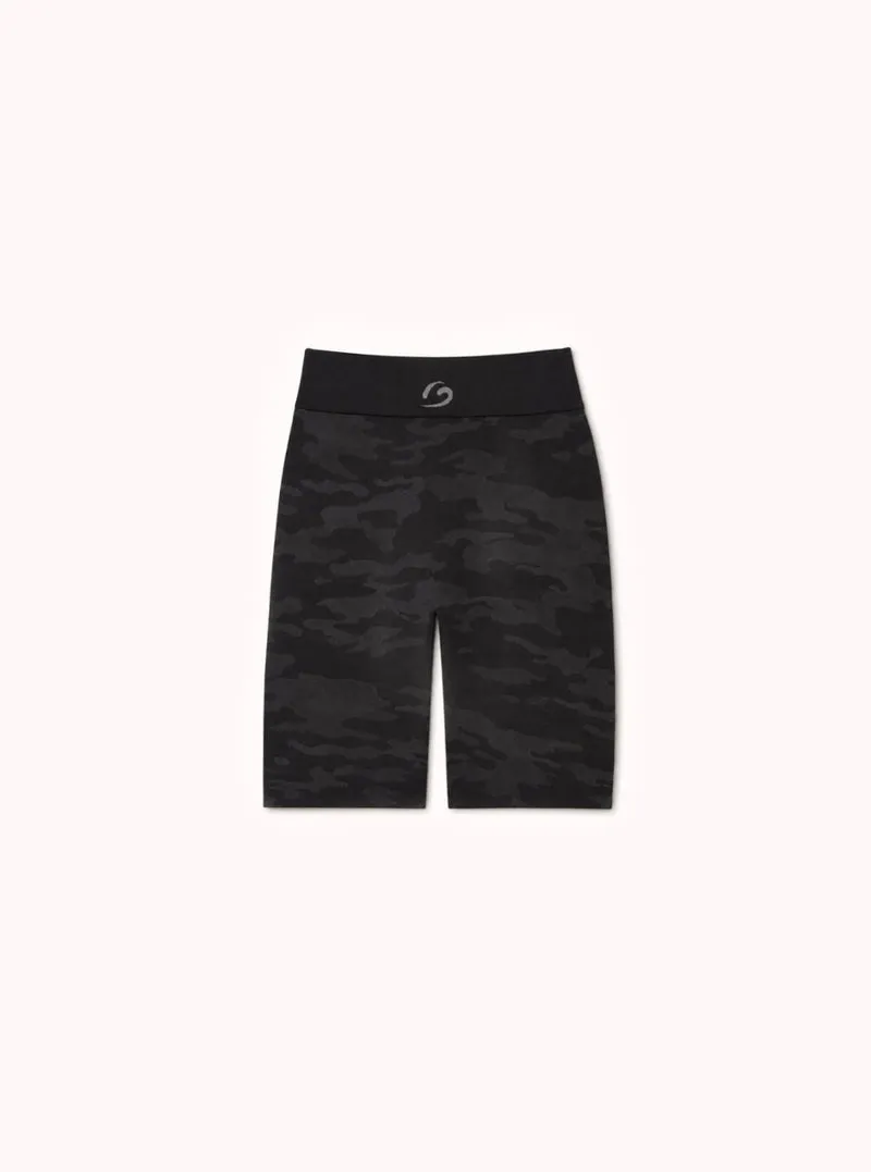Ciclista Superslim Camouflage Grigio Scuro