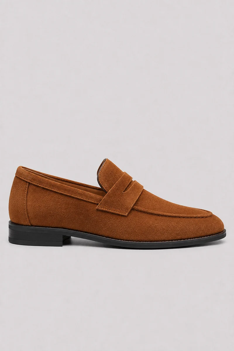 Mocassins Penny en Daim