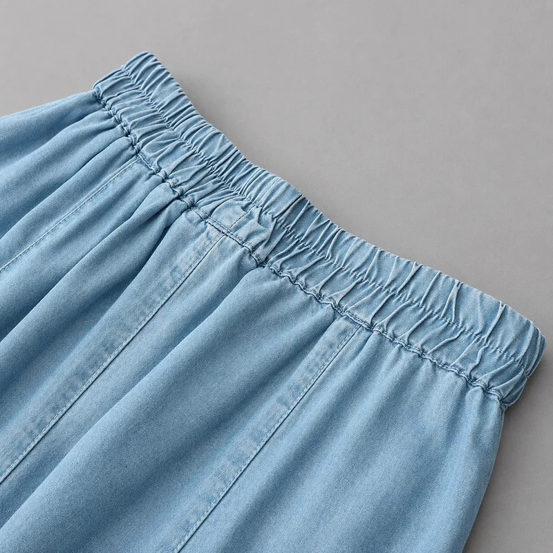 Jupe Midi en Denim
