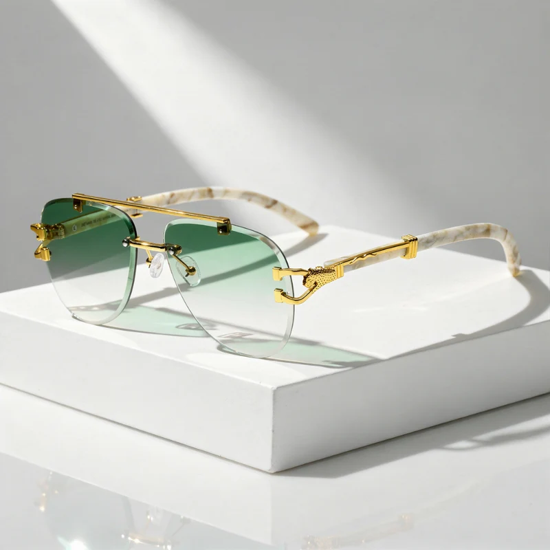 Lunettes de Soleil Sans Monture